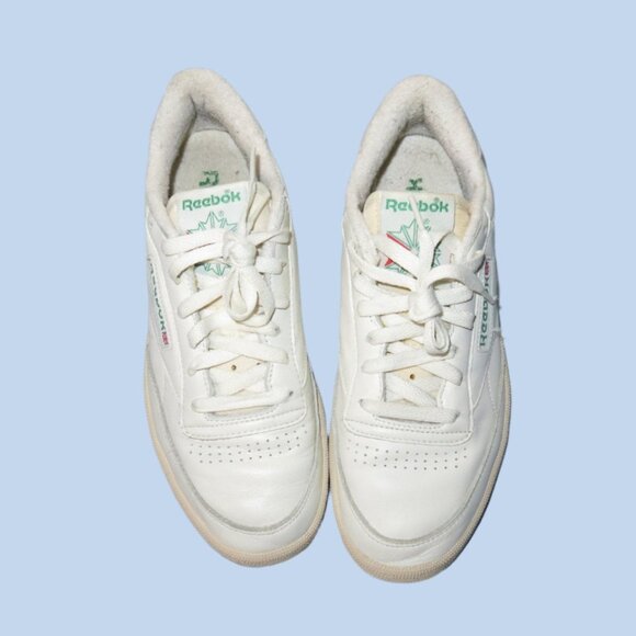 vintage reebok club c 1985 sneakers - men\'s size 8.5